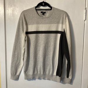 Alfani Neutrals Color Blocking Men’s Sweater